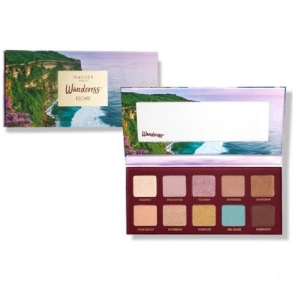 Wanderess Escape Eyeshadow Palette by Wander Beauty NEW IN PACKAGE